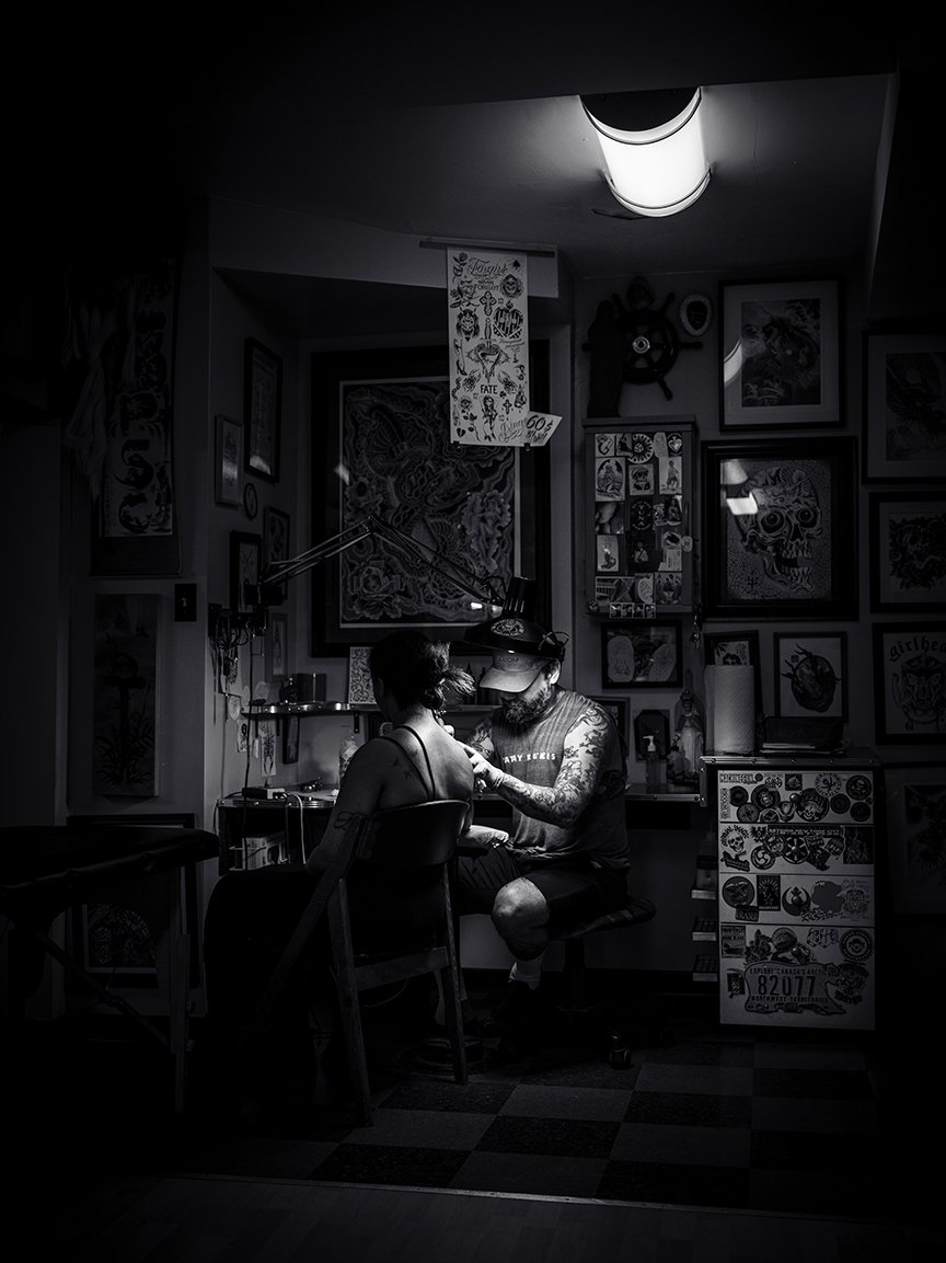 Black and White Tattoos
