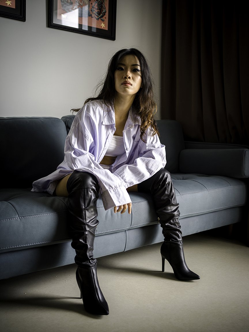 Heels on the Sofa i