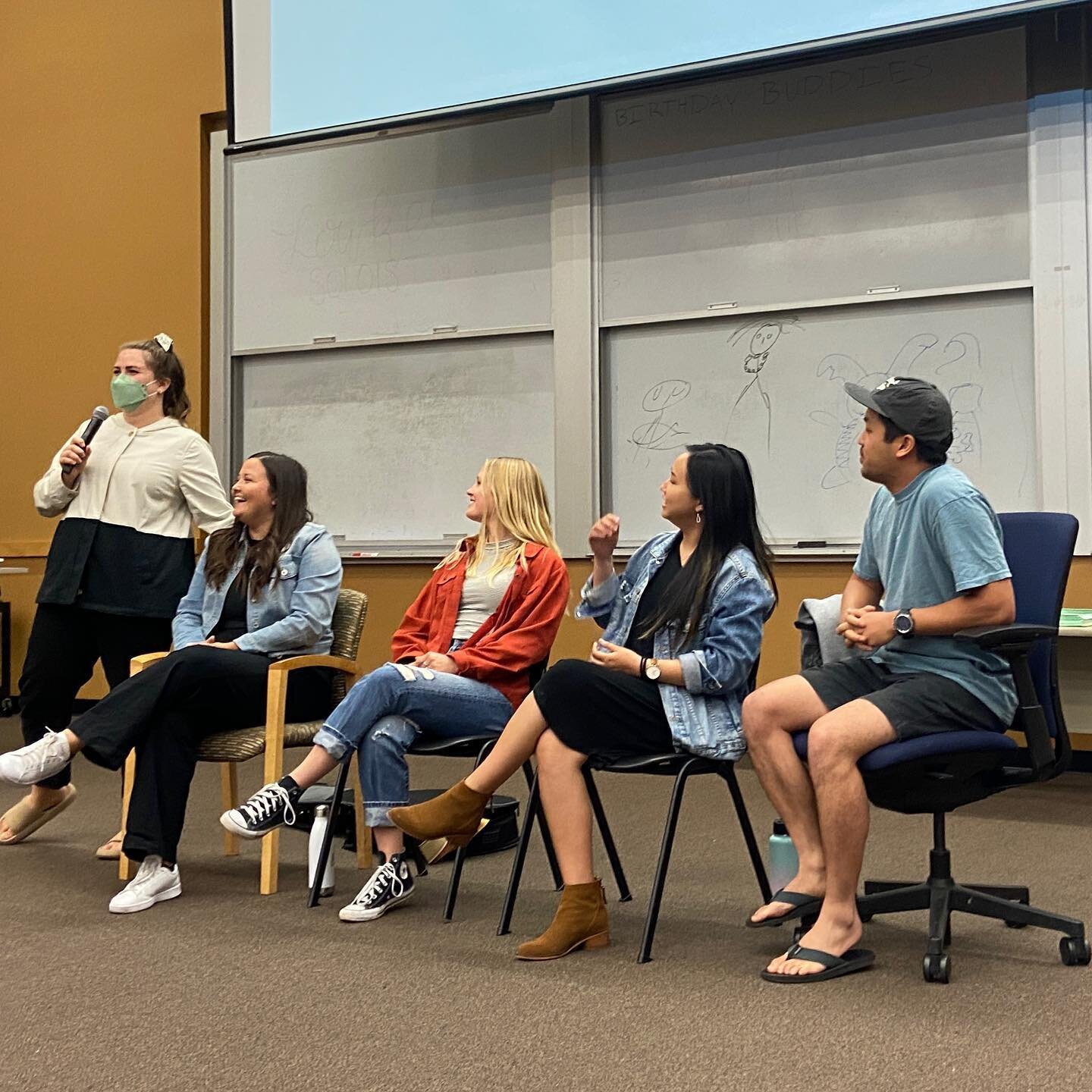 Thank you so much to our relationship panel for coming out to speak to us tonight! We really appreciate all of the helpful insight you shared about romantic relationships, friendships, and family relationships.