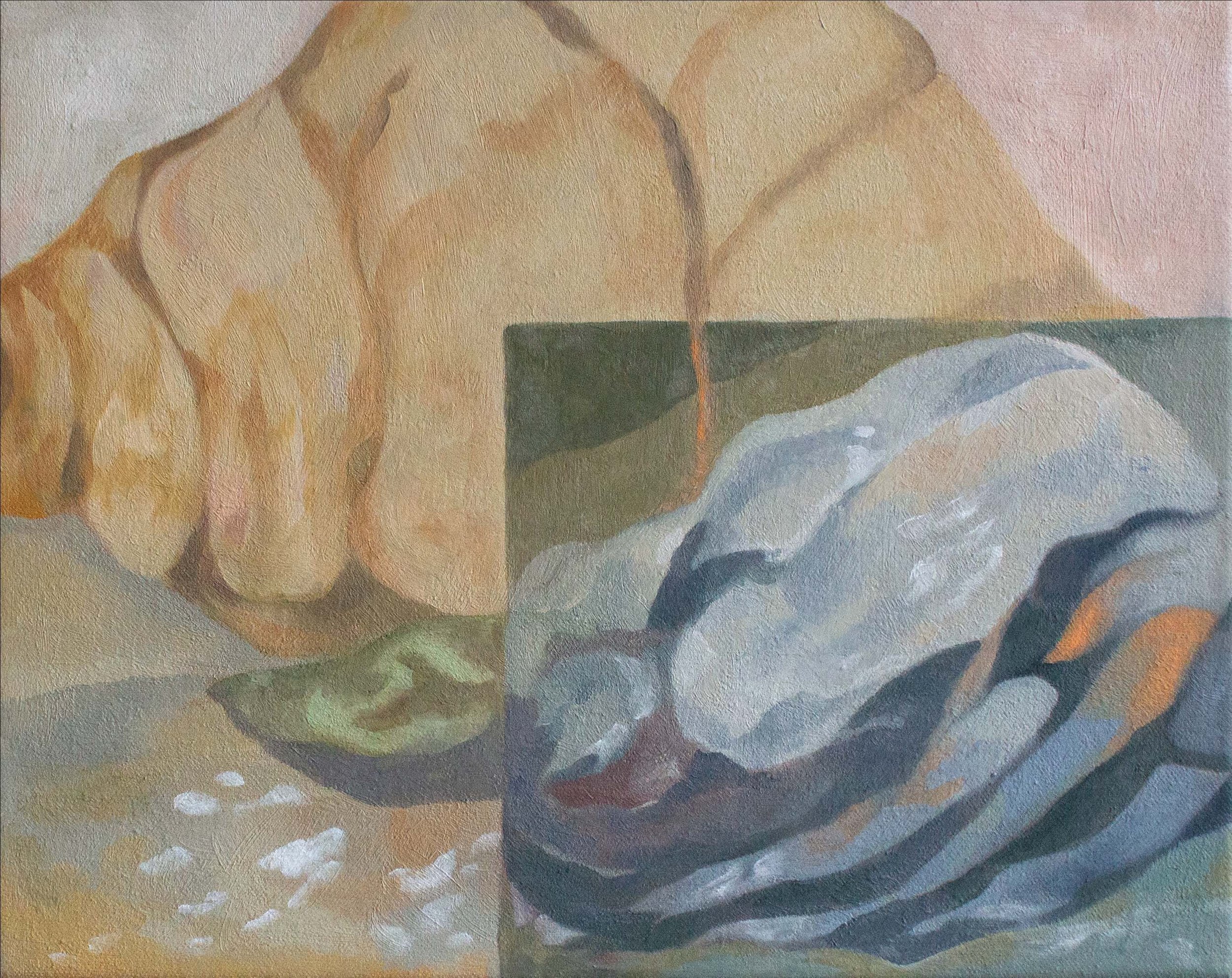   Shell   2023, Oil on Canvas,  10”x8” 