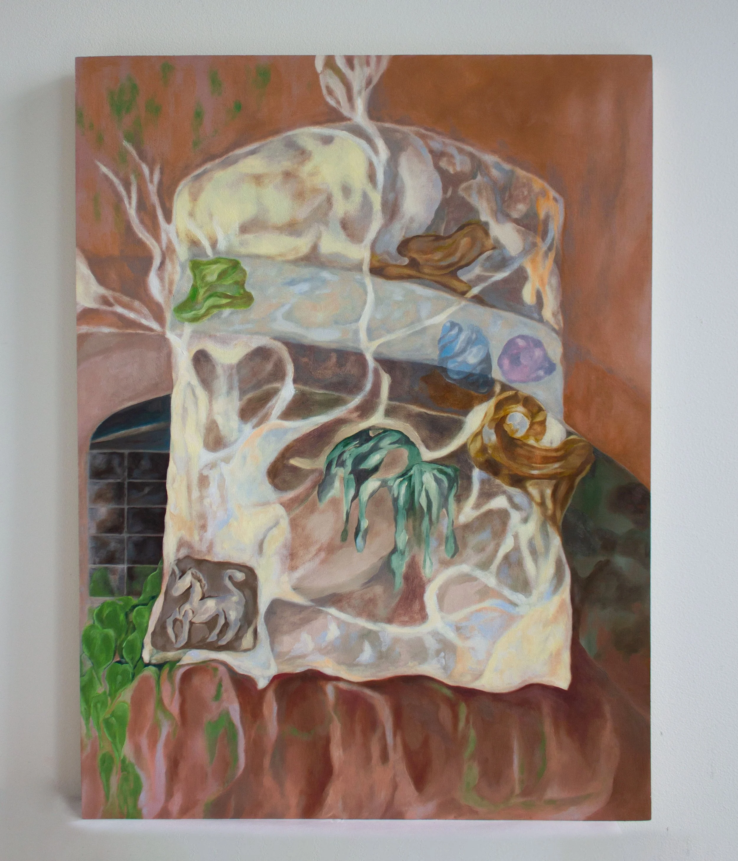   Things We Keep Near   2026, Oil on Panel  24”x18” 