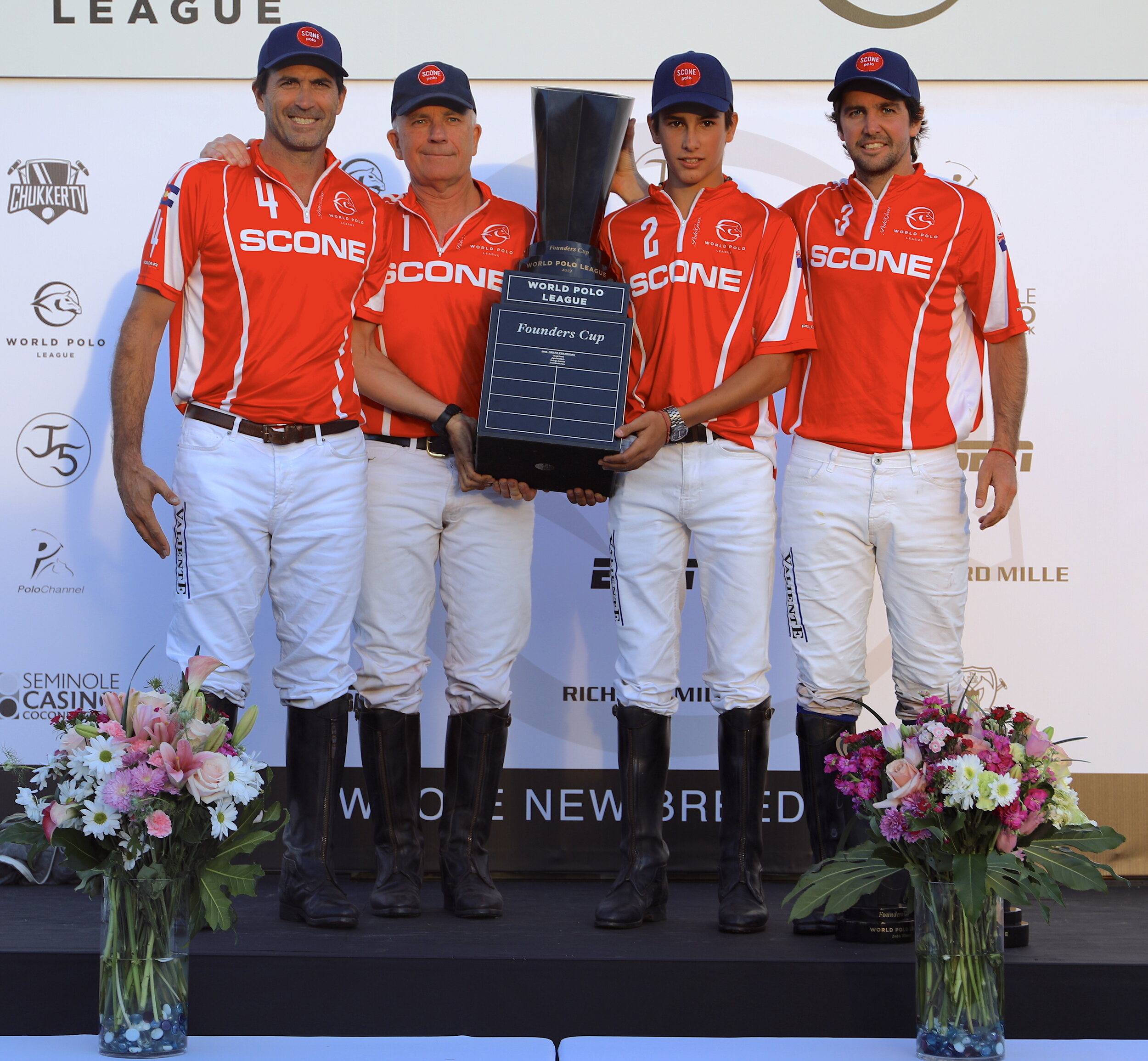 Scone Polo Team Secures Founders Cup Victory; Adolfo Cambiaso Named Most Valuable Player