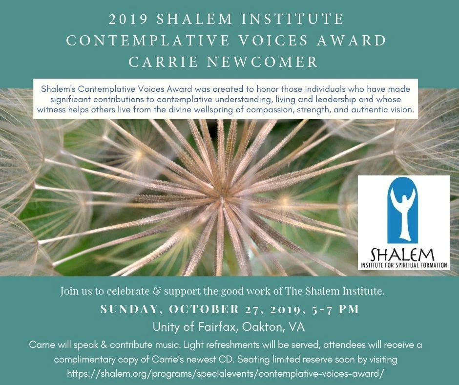2019 Shalem Institute Contemplative Voices Award