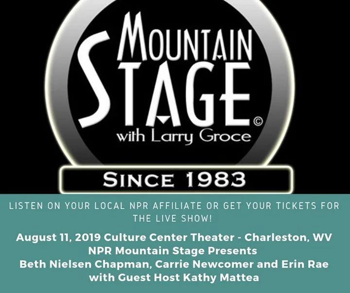 Carrie to Perform at NPR's Mountain Stage