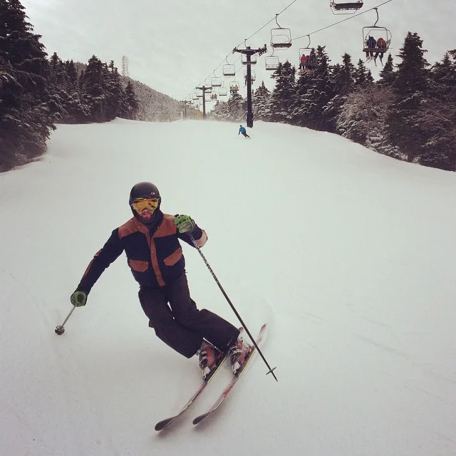 Testing a jacket sample from Alps & Meters