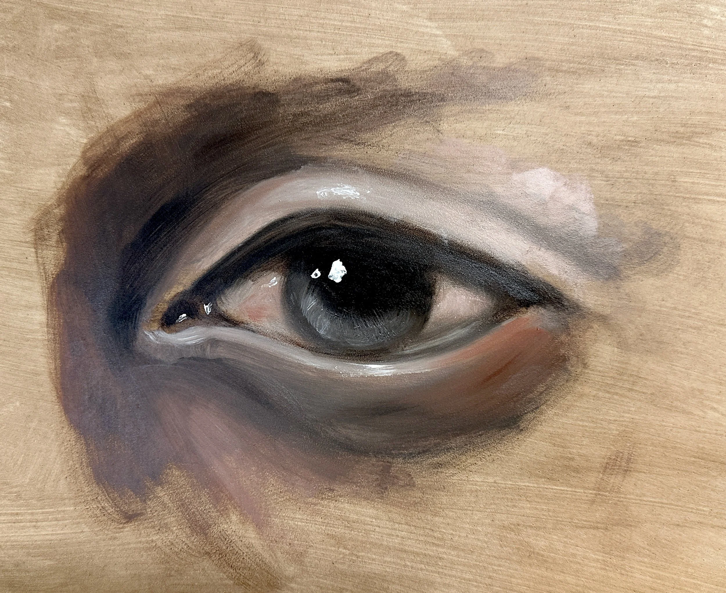 Gateway To The Soul, Oil on Panel by Michael M Hensley (Copy)