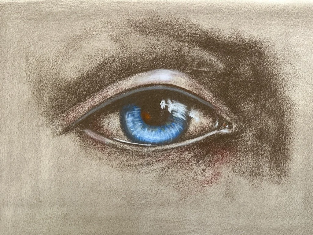 Human Eye, Pastel by Michael M Hensley (Copy)