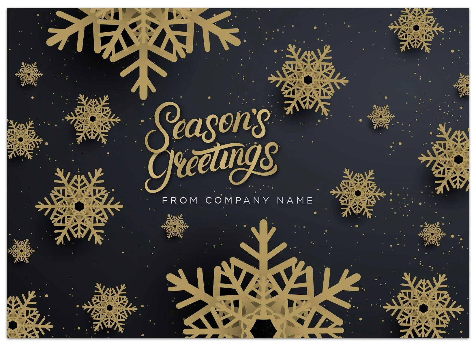 Order "Season's Greetings Snowflakes"