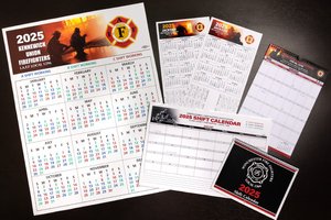 Shift Calendars — Firefighters Print & Design