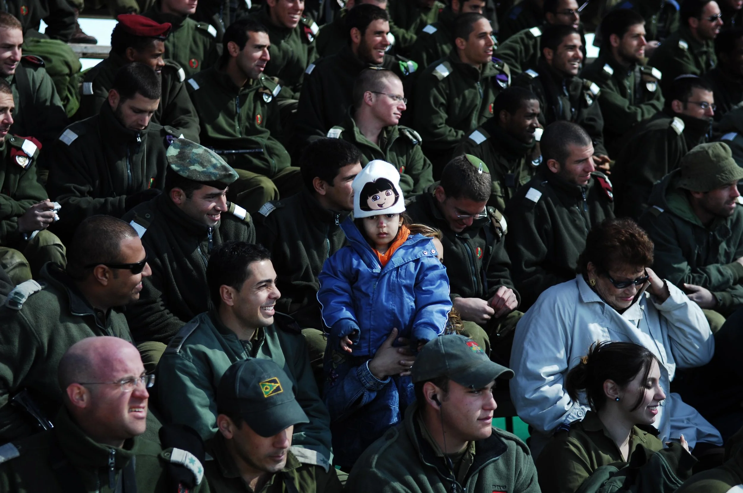Military ceremony / Israel 2005