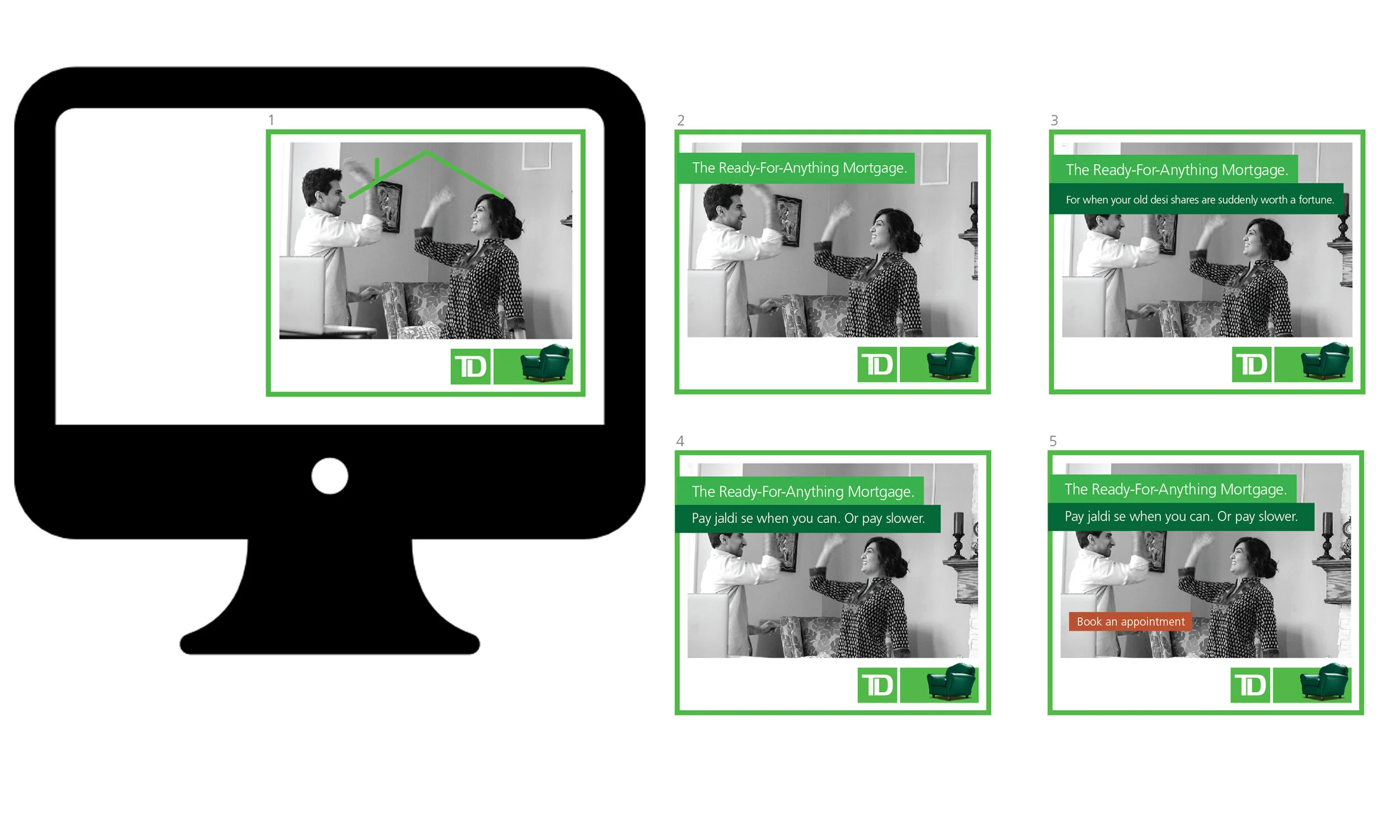 Digital Banners - Stocks and bonds