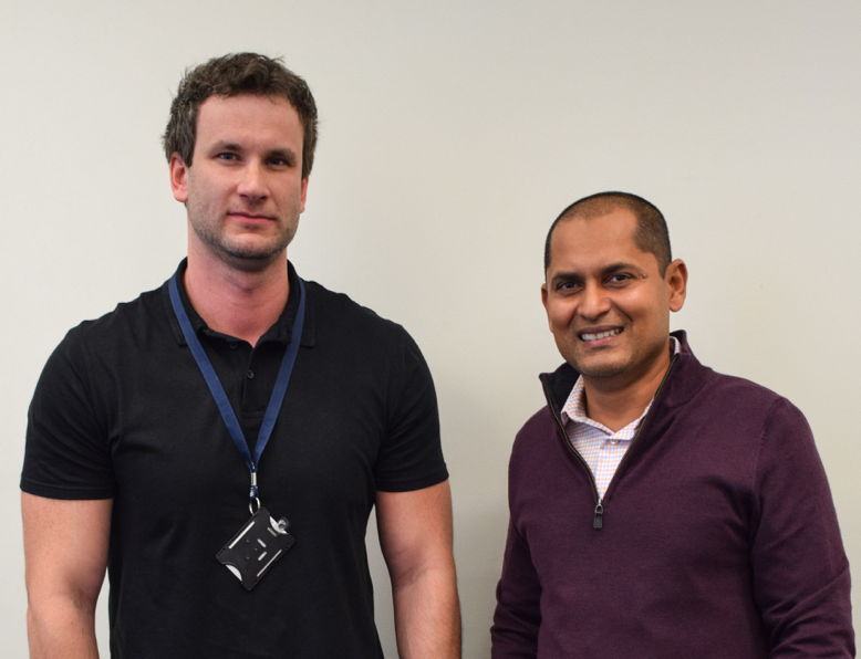 Piotr with Dinesh