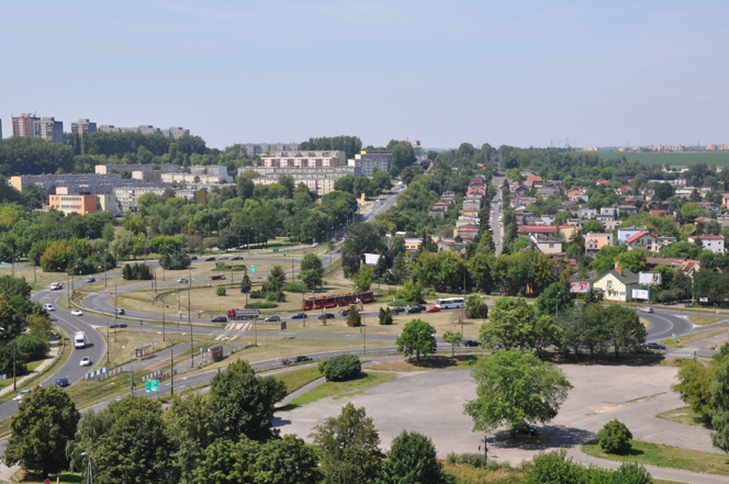 “A nearby roundabout, which was designed back when we had Communism here aiming to be perfect non-collision intersection for cars and trams. What we are left with, is this ’roundabout’ that is called ‘a kidney’ and where cars cross paths with trams three times before they leave it It makes just about as much sense as Communism itself.” - Piotr