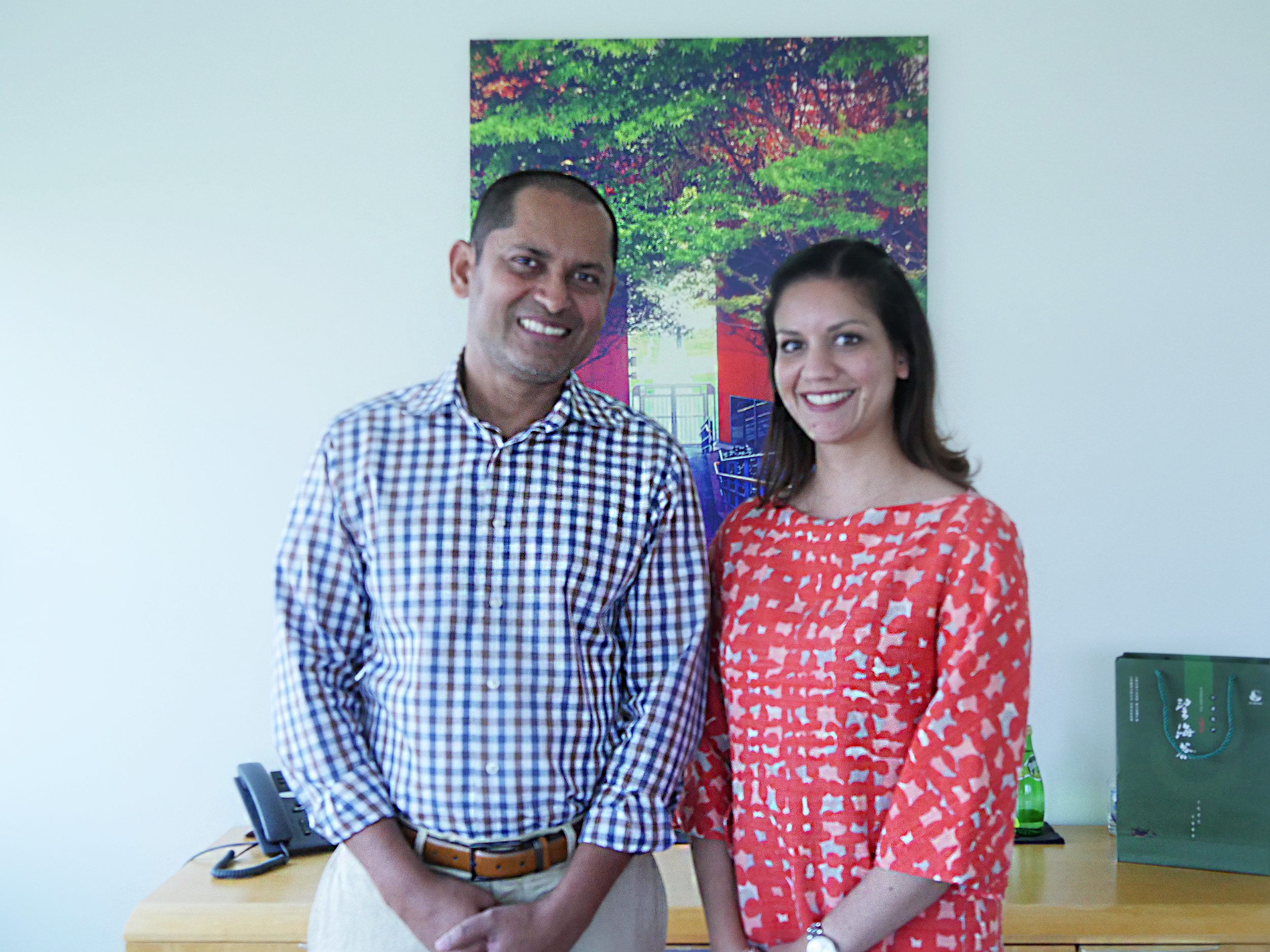 Dinesh Nirmal and Reena Ganga