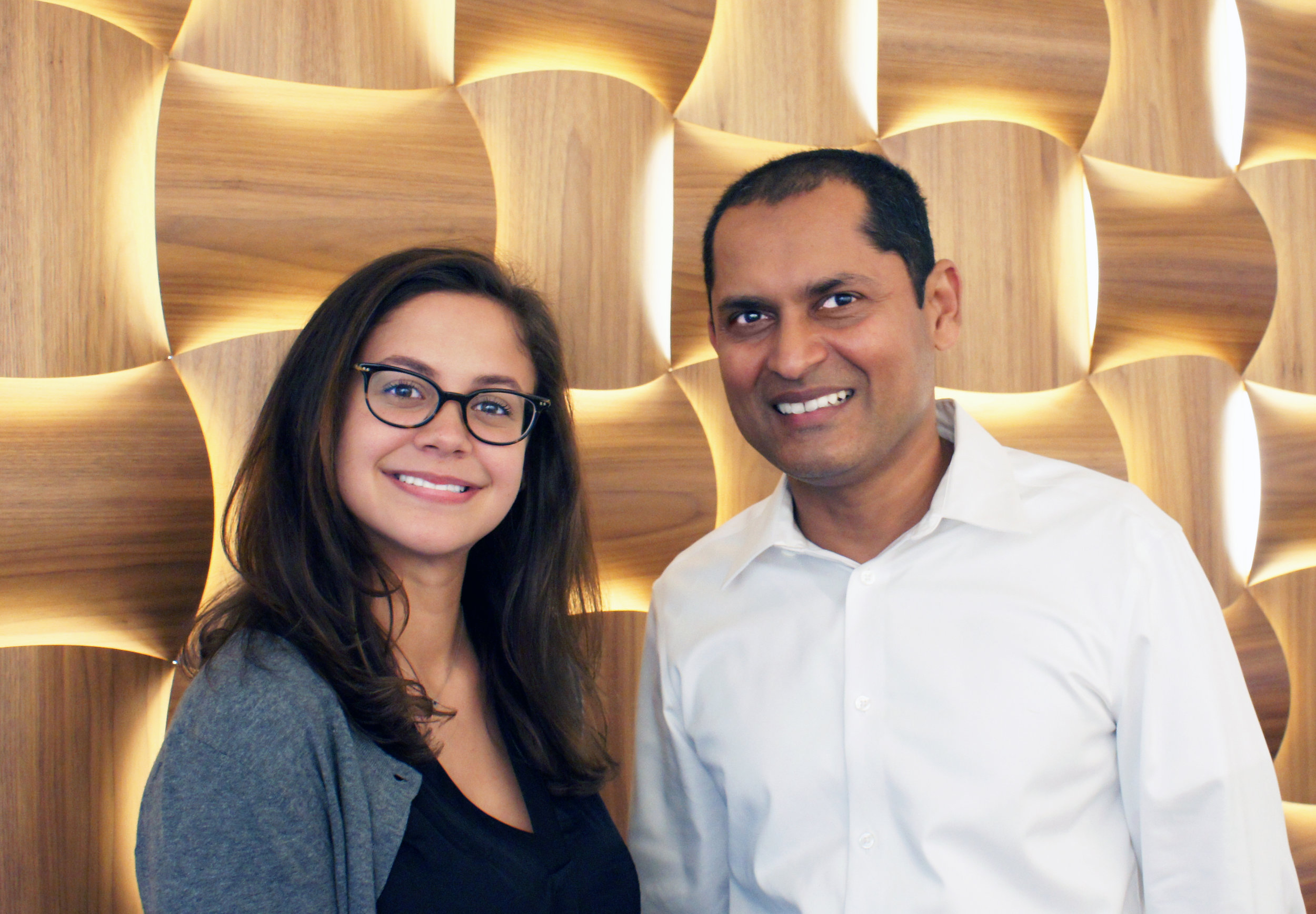Dinesh and Andrea