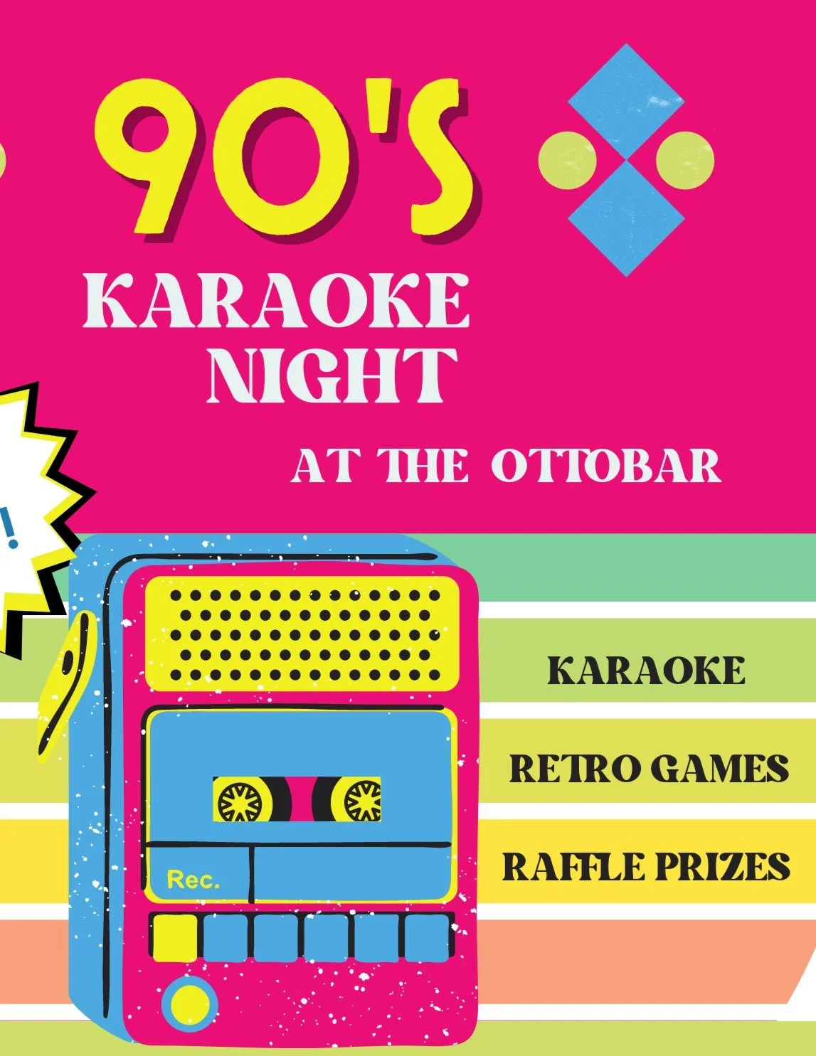 Fundraiser: 90s Karaoke Night at the Ottobar