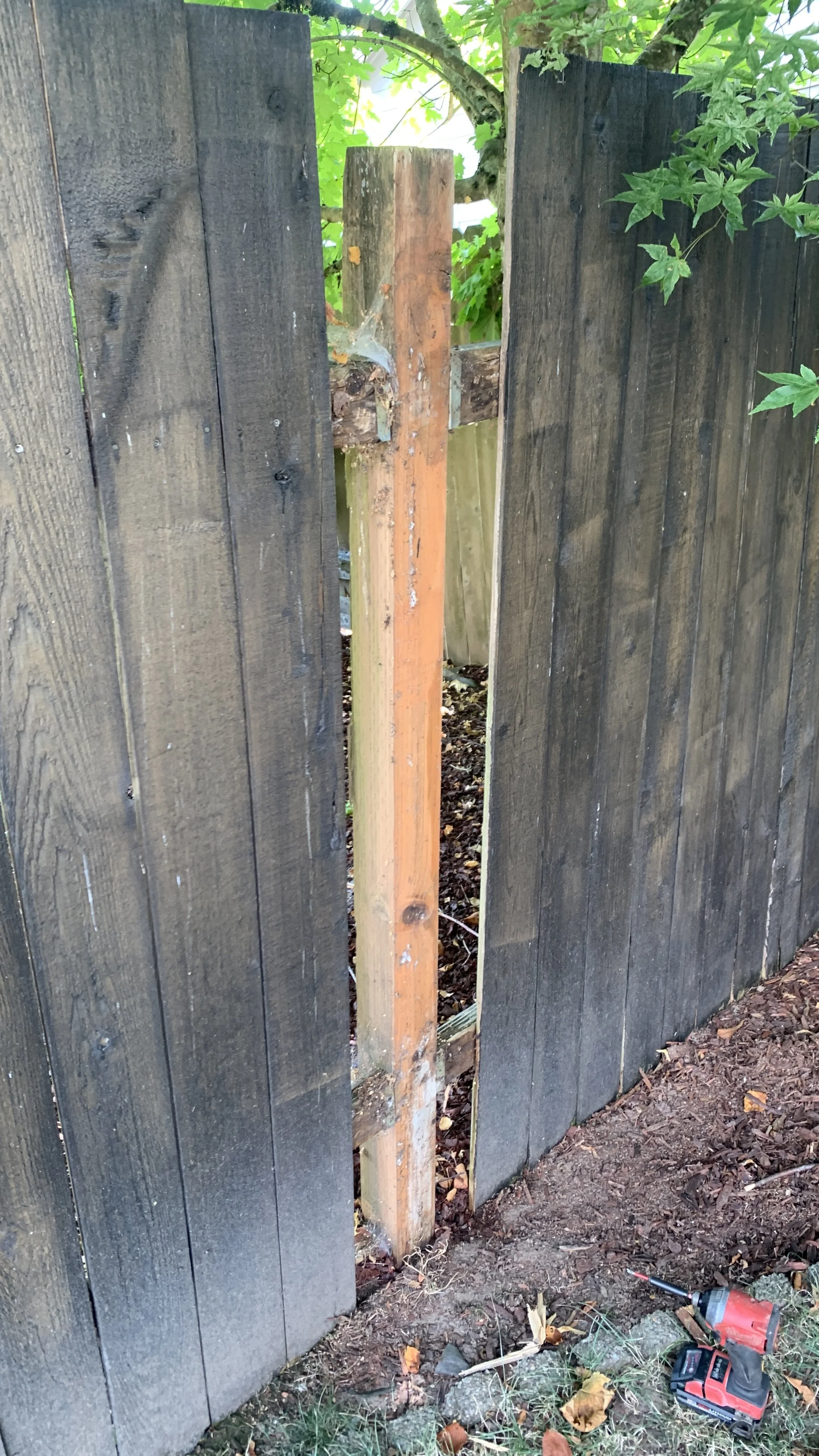 How to Swap a Post — DC Fence Repair