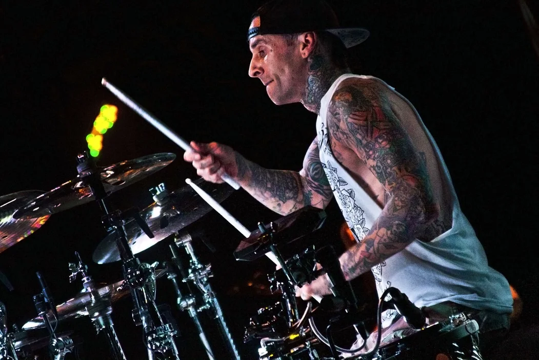 TRAVIS BARKER OF BLINK 182