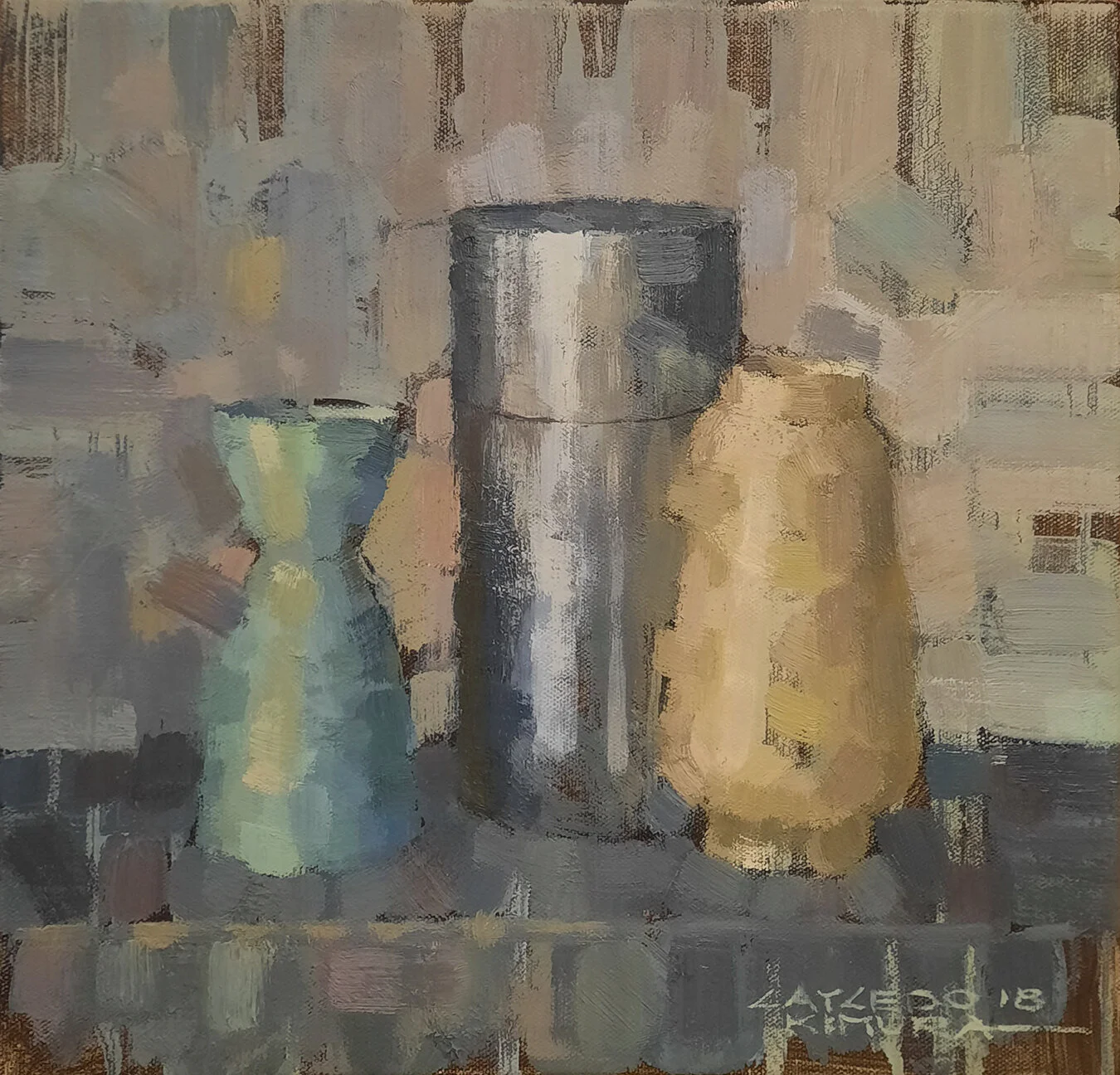 Still Life with Pewter