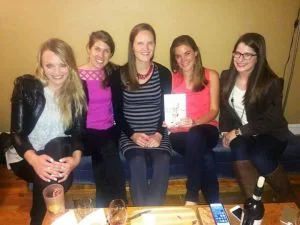 Juli Breines and friends discuss Pretty in Ink at their Boston-based book group.