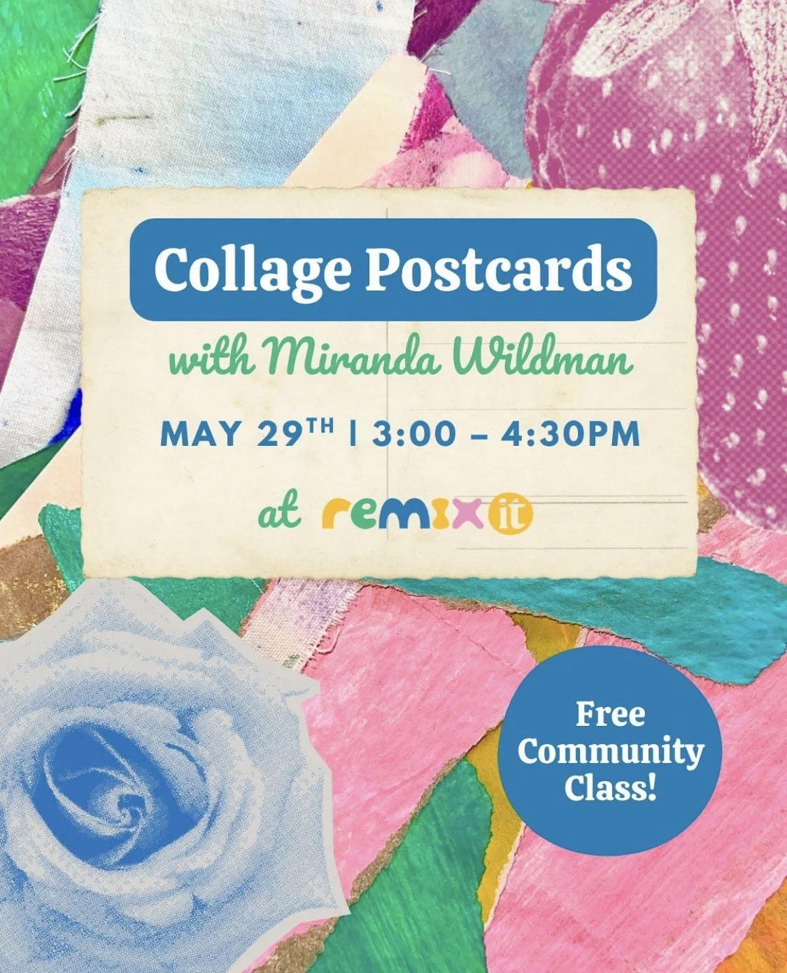 Collage Postcards @ ReMix It!
