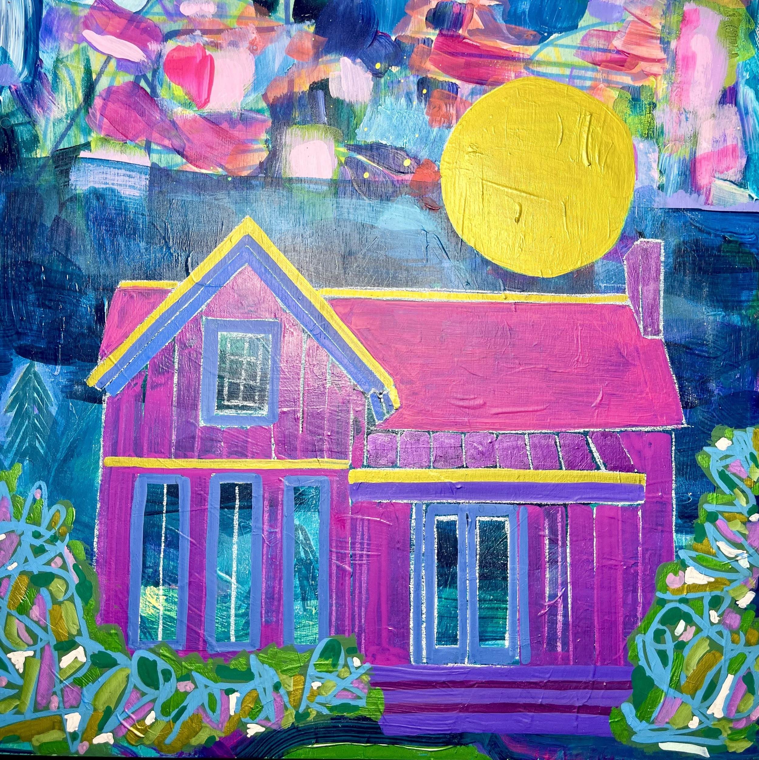 Abstract Painting Workshop Red House Gallery & Studios