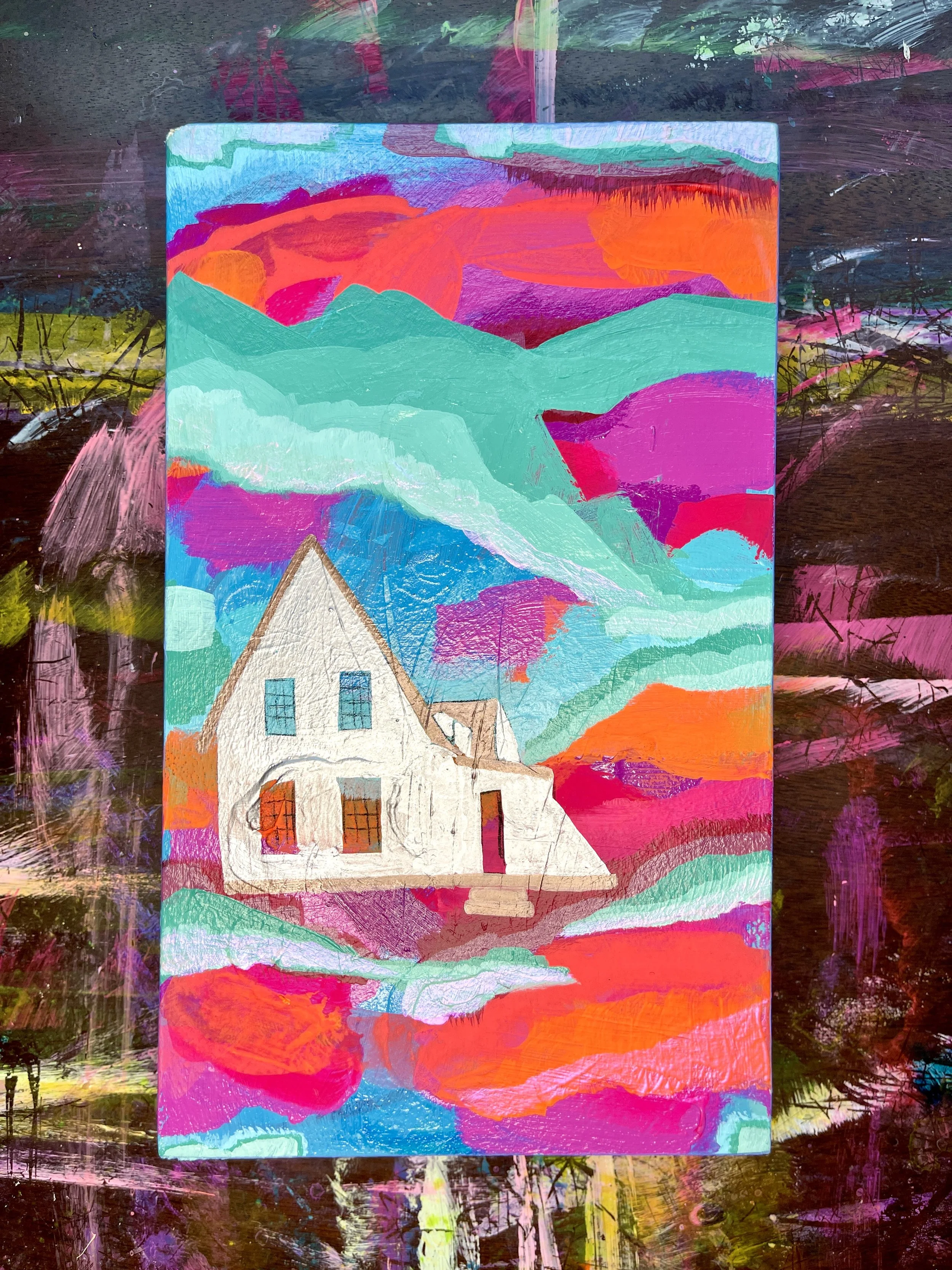 Dream Homes: Abstract Painting Workshop Muse Art Bar