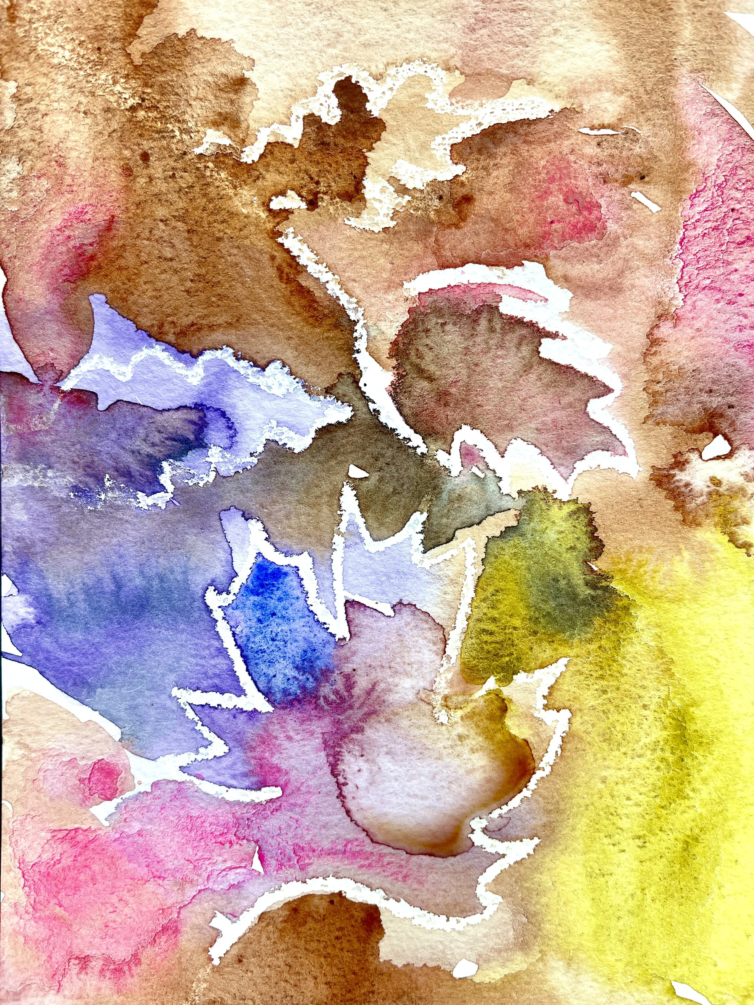 Fall Colors Abstract Watercolor Class with Miranda Wildman