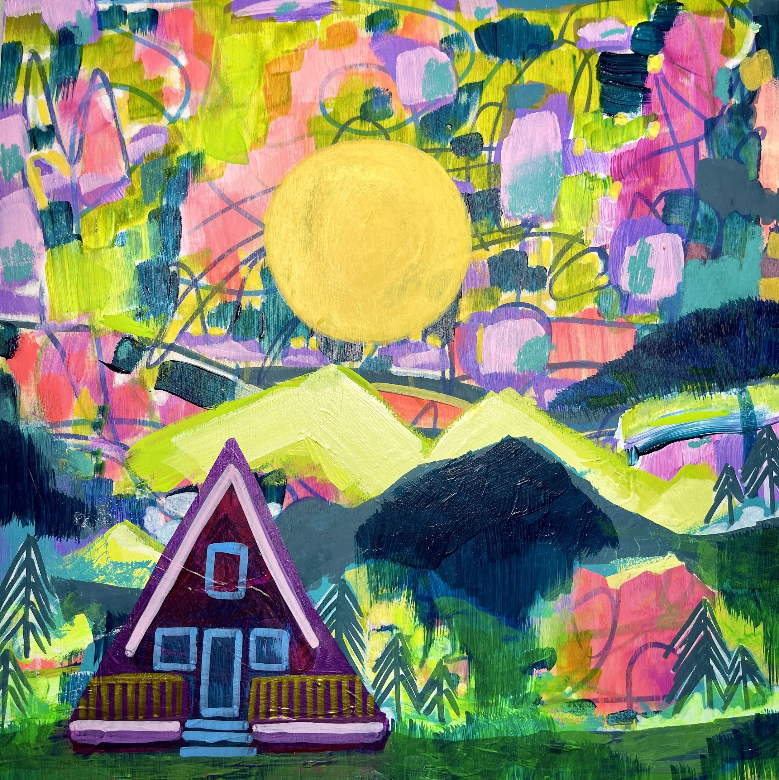 Plum House - Pay What You Can Painting