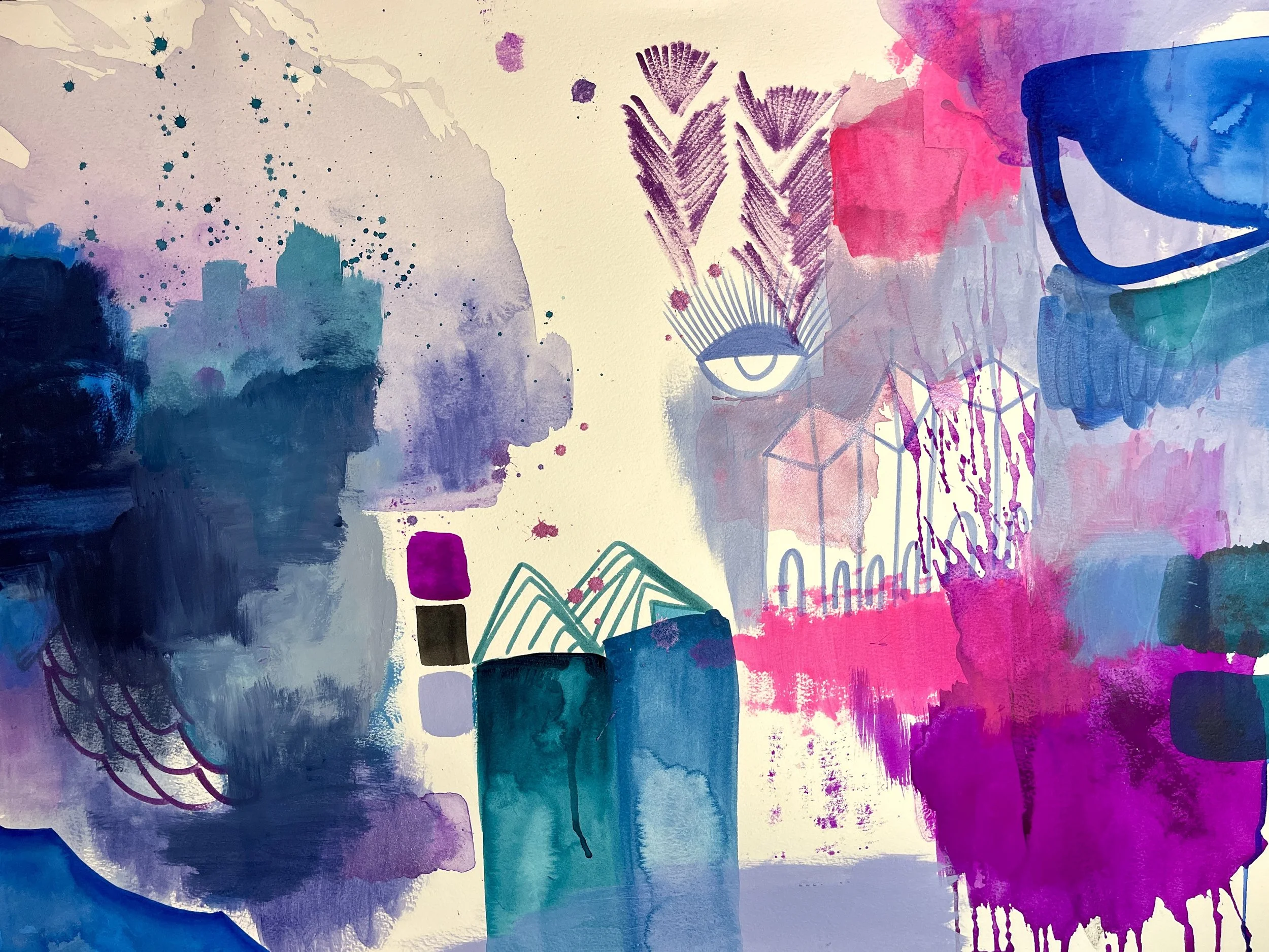 “Everyone's Invited” Original Artwork by Miranda Wildman