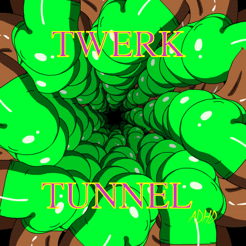 twerk tunnel.gif