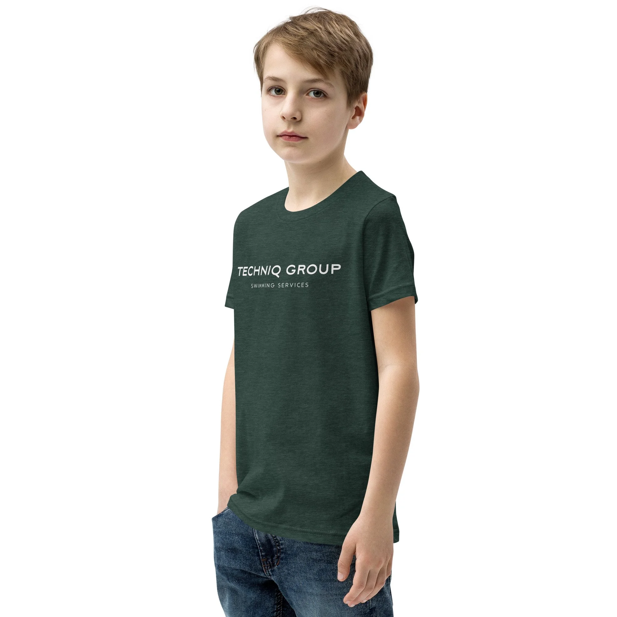 youth-staple-tee-heather-forest-left-front-6924d5826a954.jpg