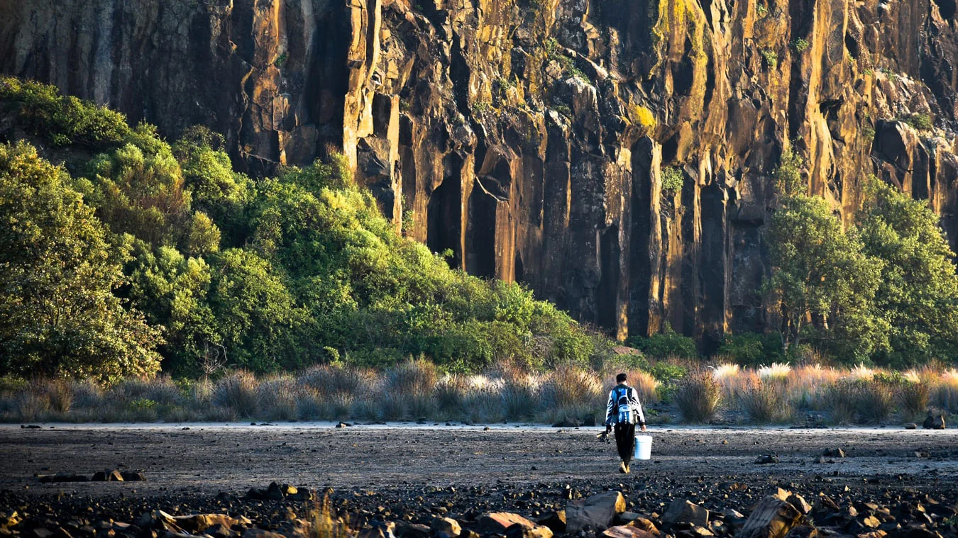 Sampling in Bombo, Australia. Image: Hendri Sabri via Unsplash .