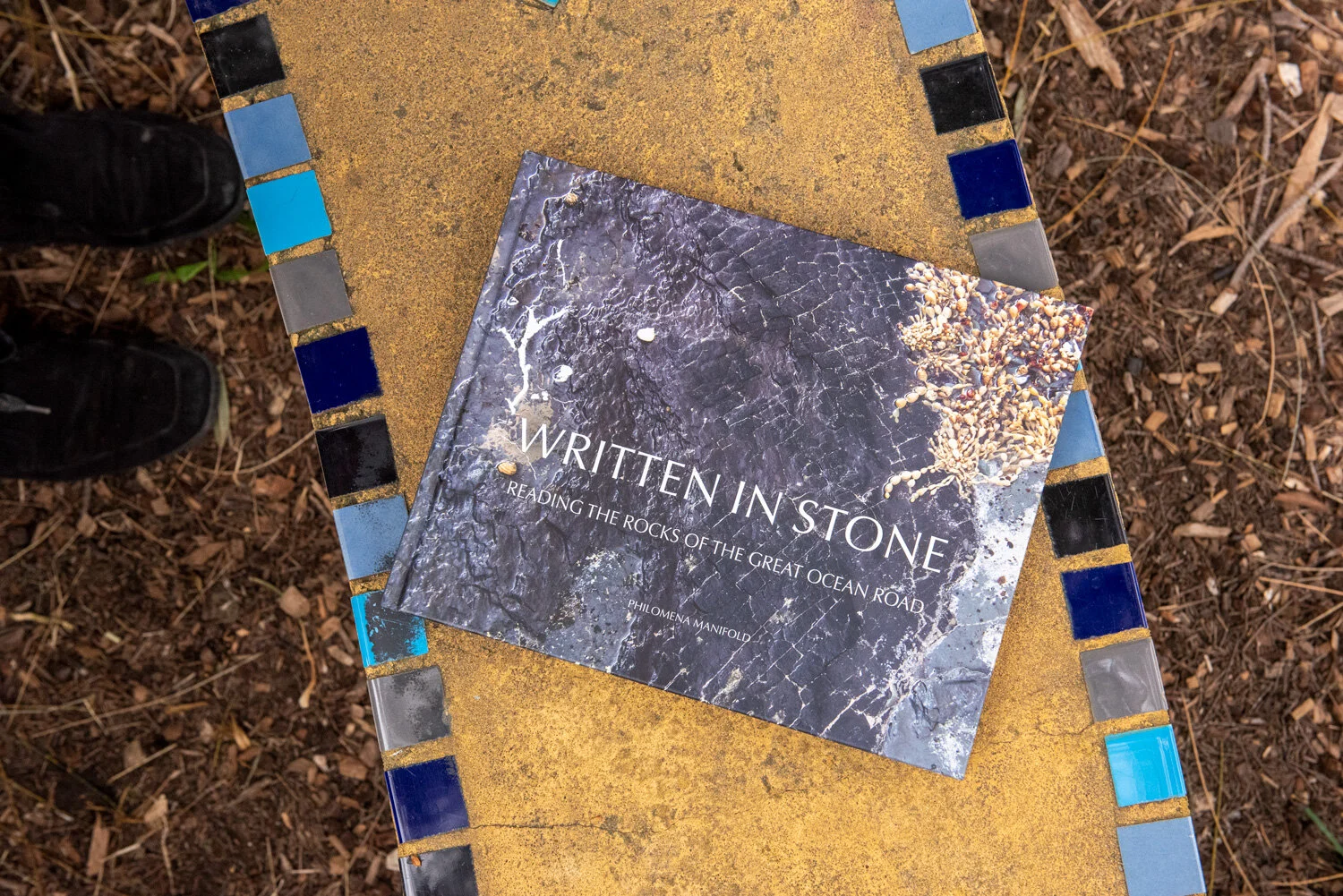 Written In Stone  is Min’s multi-disciplinary book; combining research, writing, sketches and photographs that chart the 135 million year story of the surf coast and its geology. Image: AuScope
