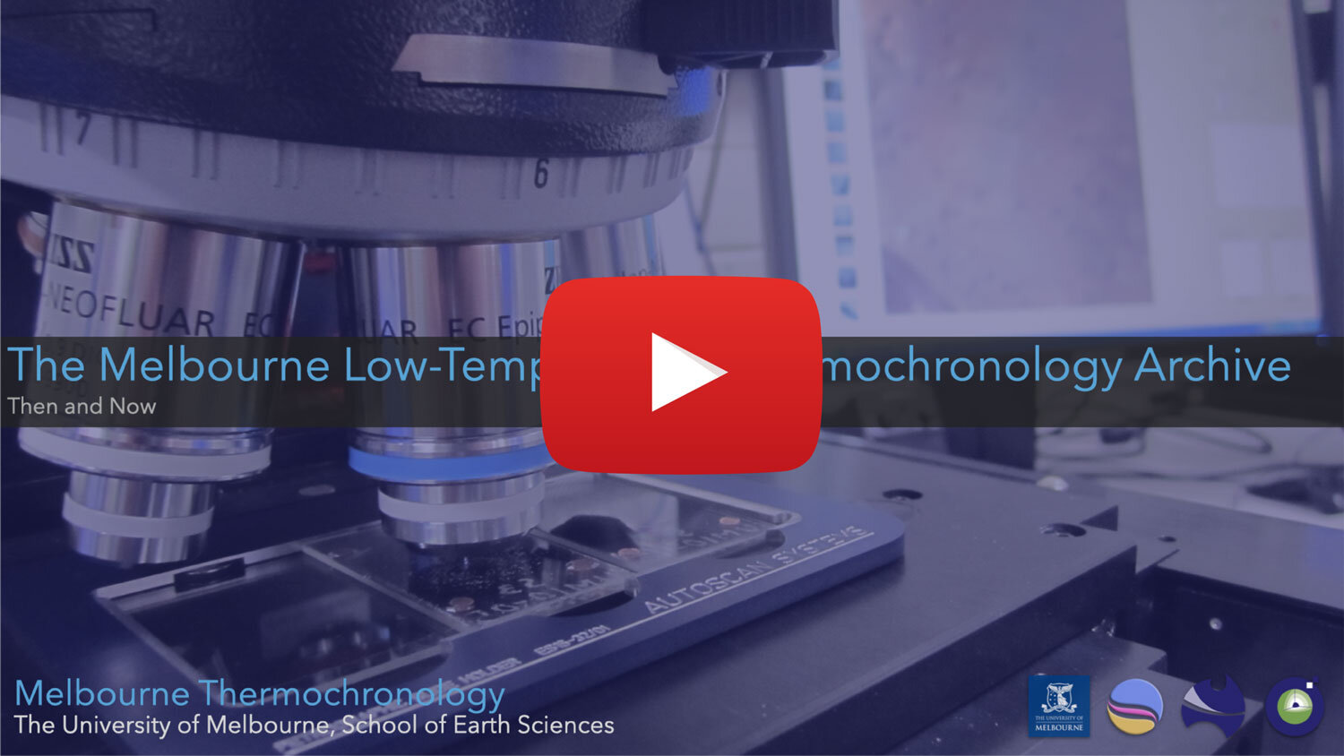 AGN Webinar 3: The Melbourne Thermochronology Research Group archive: then and now
