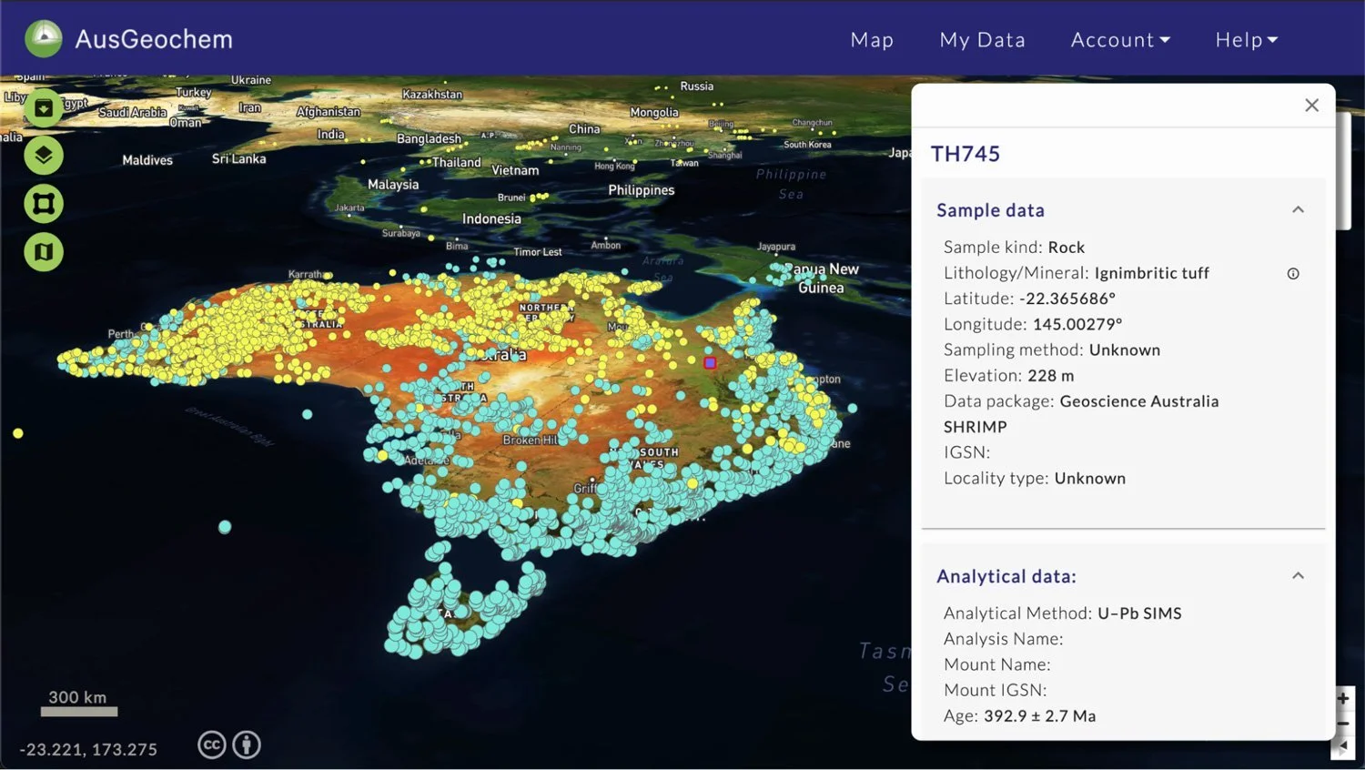 Meet the large collaboration network behind AusGeochem