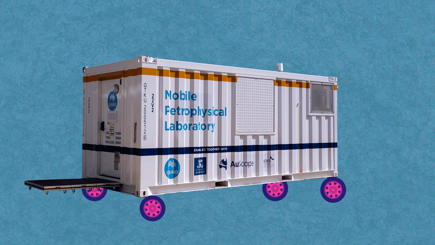 AuScope enabled petrophysics laboratory goes mobile