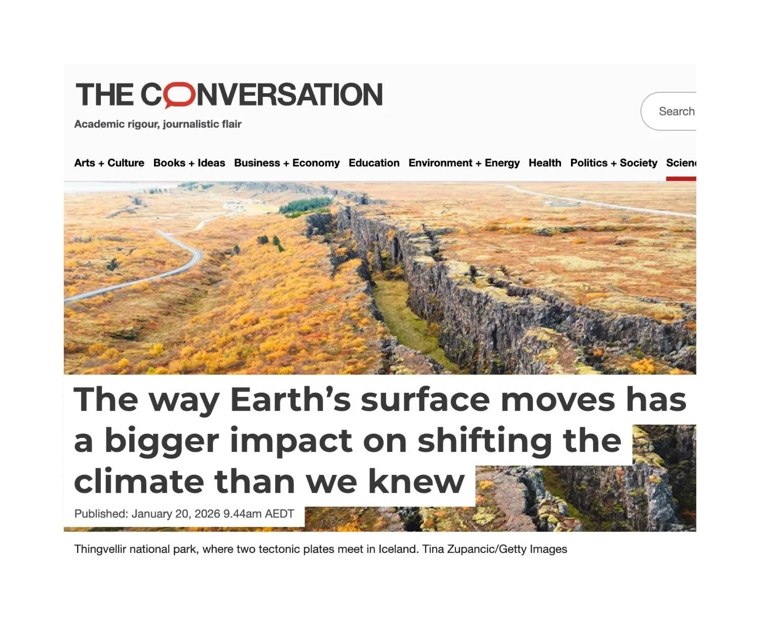The way Earth’s surface moves has a bigger impact on shifting the climate than we knew