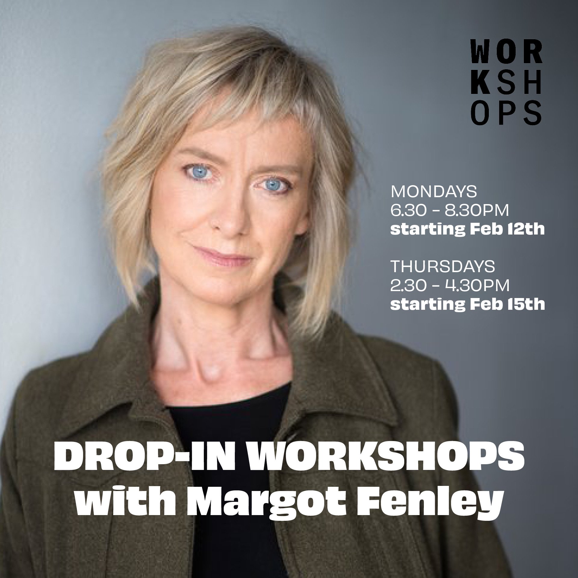 DROP-IN WORKSHOPS WITH MARGOT FENLEY (2024)