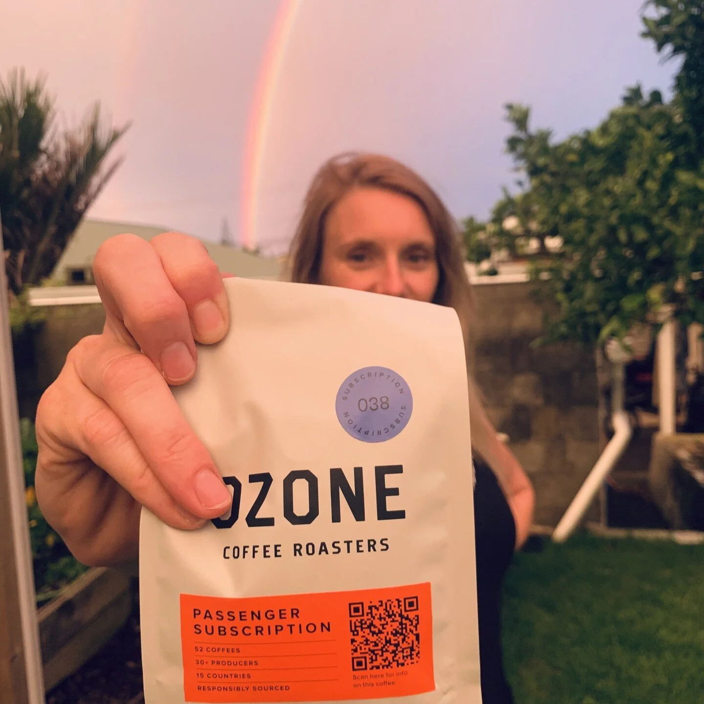 Wow thanks Ozone!
Day one of my Sub (straight to my door) started with a stunner rainbow.. 
Costa rica is the country of the week!

Around the world in 52 days!
