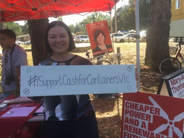 Lisa Chesters, Federal Member for Bendigo shows her support for a CDS.