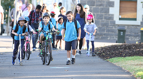 Empowering kids to Ride2School in Woodend