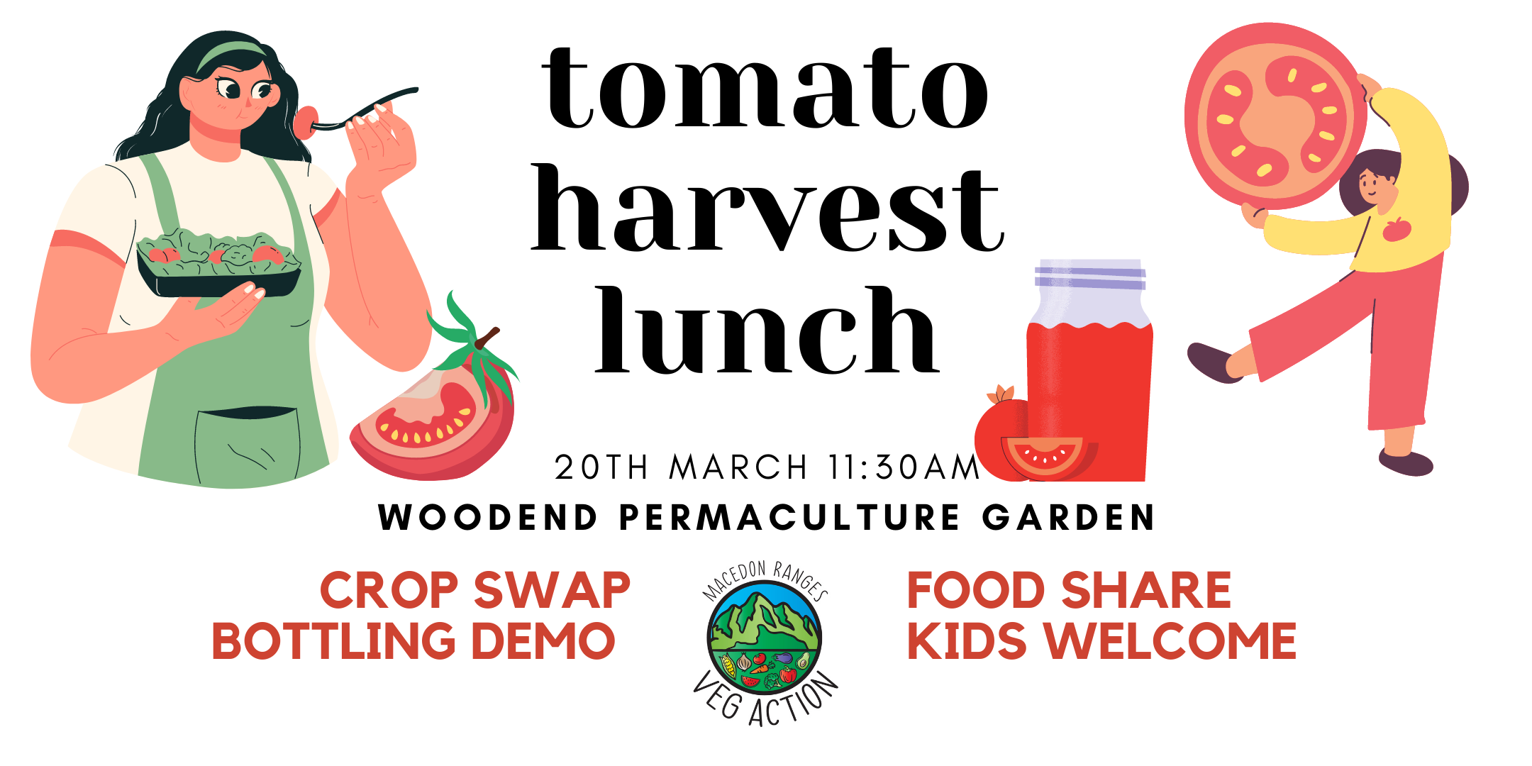 Tomato harvest lunch