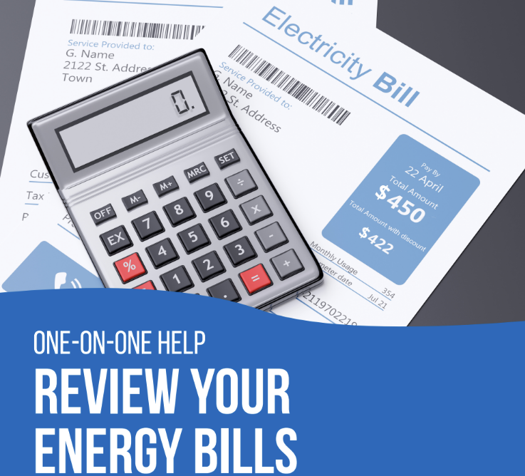 Review your Energy Bills at Gisborne Library