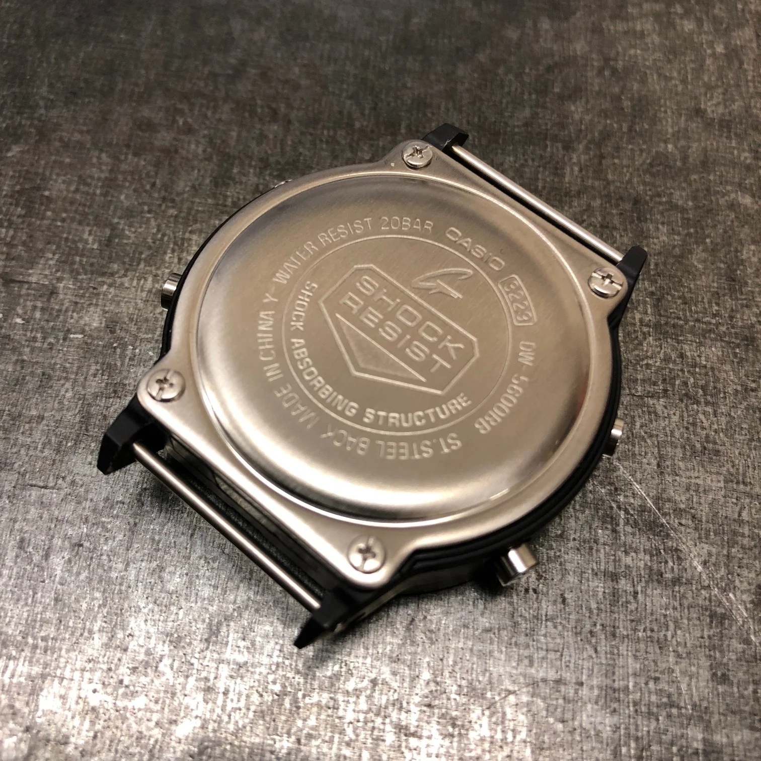 CASIO G-shock MILSHOCK DW-5600BB based — CHRONOWORLD