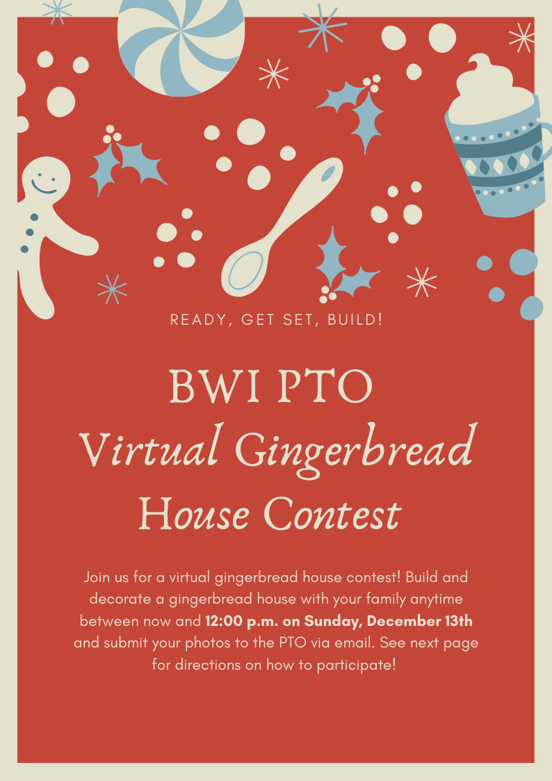 Holiday Gingerbread House Contest