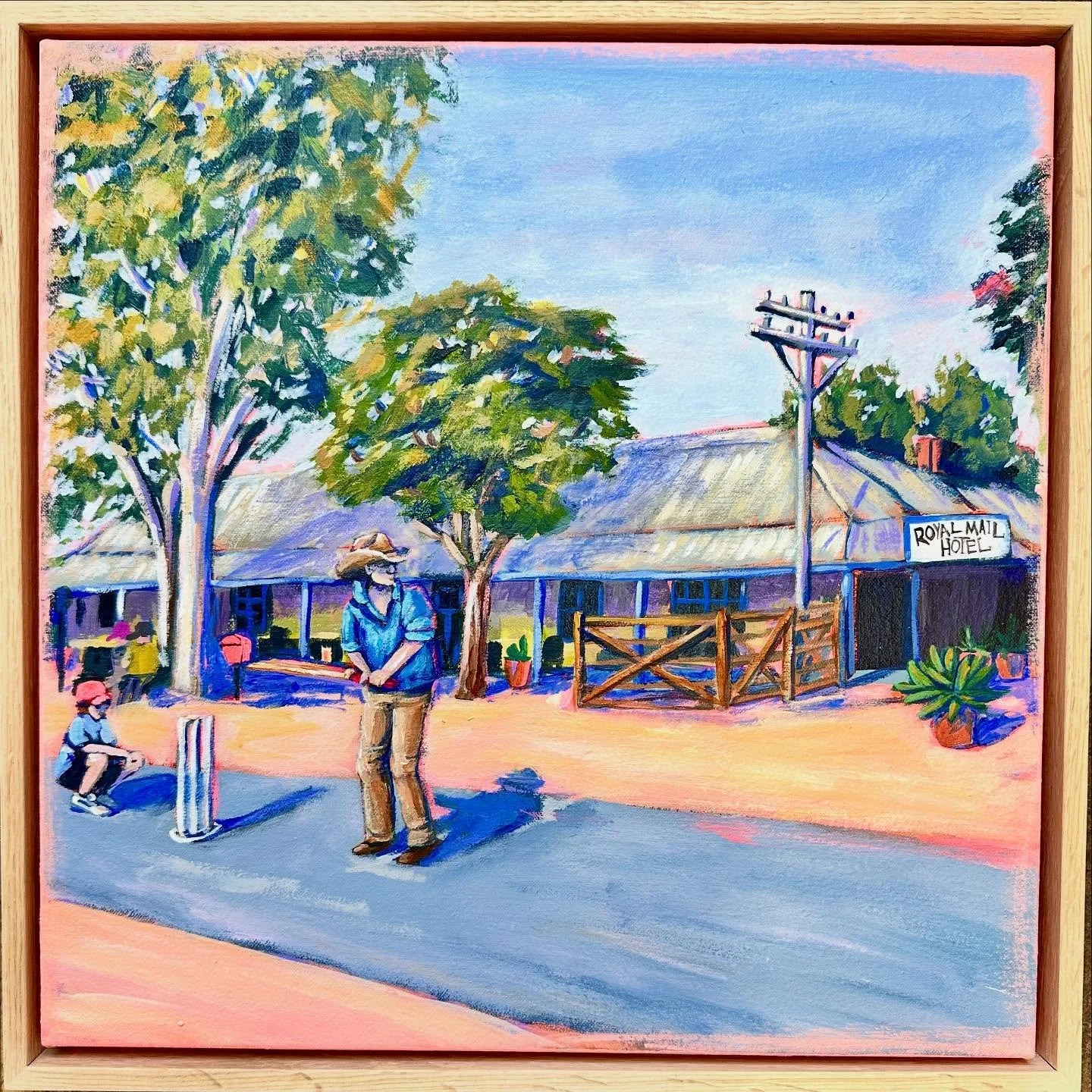 Every commission brief comes with its own beautiful backstory, and this one was such a goodie.
This painting will soon be sent to the UK to the lovely artist @lissart_studio, who will soon own three of my pieces. She and her husband once lived in a