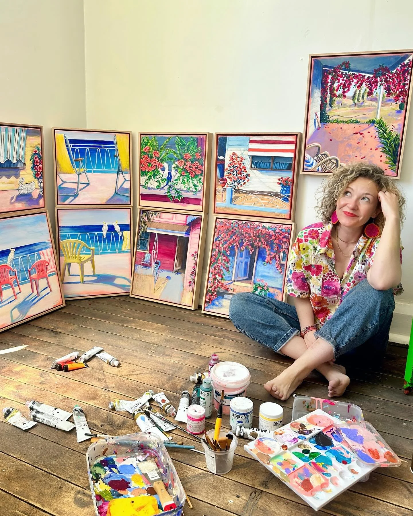 What have I been up to since my solo?
“Not much!” 😂
Thrilled to finally share these new pieces heading to the @affordableartfairau Sydney. It’s been so good to have a fresh project to dive into after the show. 
Lately I’ve