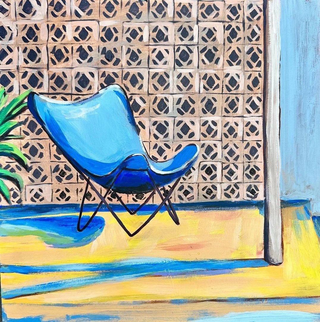 ‘Sitting, Waiting, Wishing’
This blue beauty will be waiting for you at my Open Studio on Saturday. Pop in and say hi!
I’ll be launching a brand new collection of fabulously original originals in my studio on Saturday. come and che