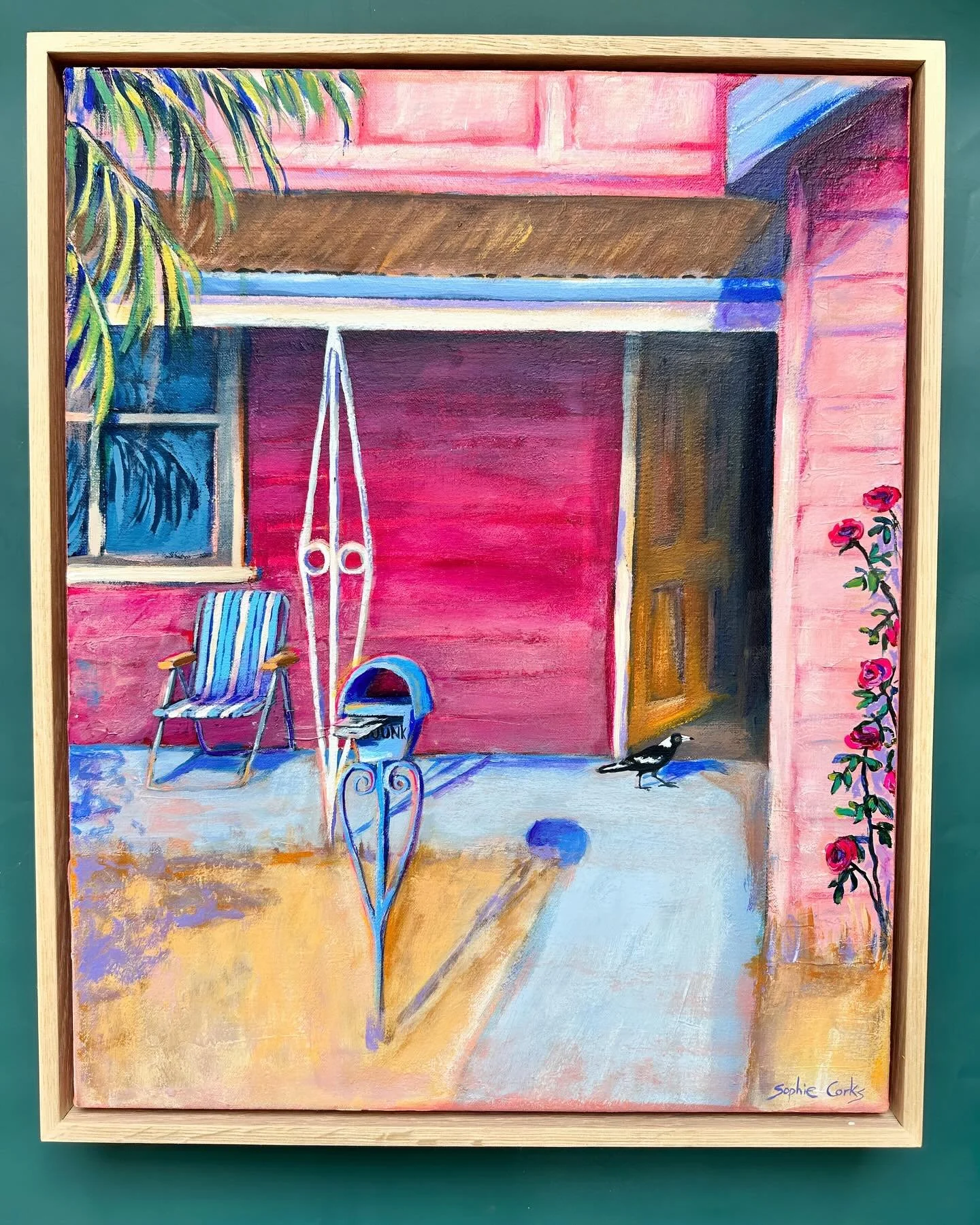 What makes me fall for a house enough to paint it?
It’s not a quick fling, it’s hours (and hours) of living with it, then trying to translate an idea from my head into something that feels alive on canvas.
I’m drawn to the ordinary